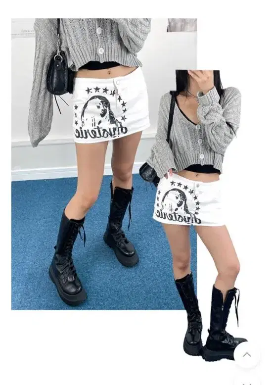 아쿠비클럽스커트 치마 street lowrise mini skirts