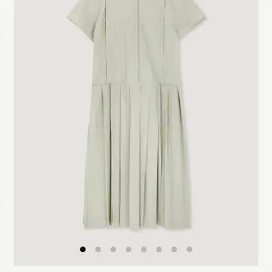 샵게드 플리티드 코튼 원피스 ged pleated cotton dress