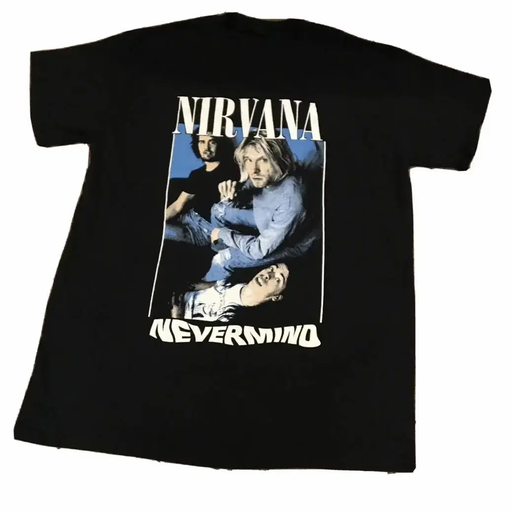 너바나 nirvana nevermind 티셔츠 반팔