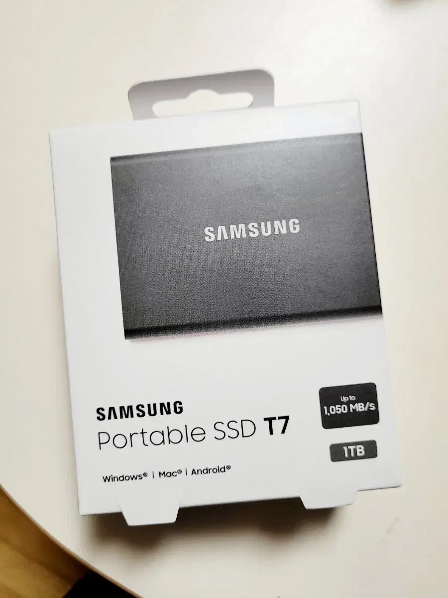 삼성 T7 외장 SSD 1테라 2테라 4테라