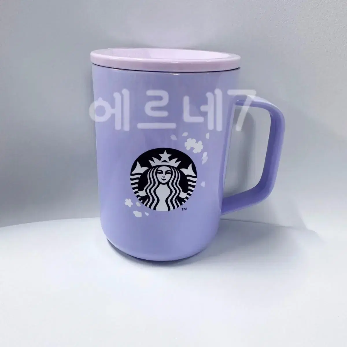 스타벅스 23년 SS 체리블라썸 콕시클 핸들 텀블러 405ml