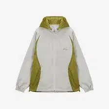 Art of Field Packable Hooded Half Jacket Ivory New