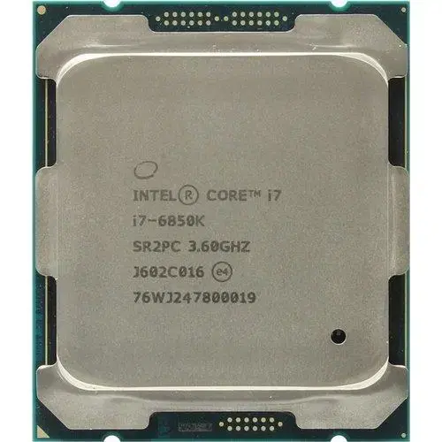 인텔 i7-6850K Broadwell-E (2011-V3소켓)