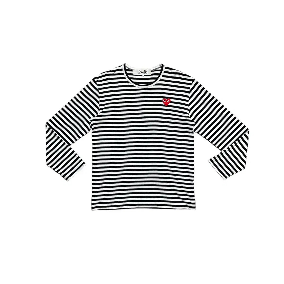 Comme des Garçons Song Striped Long Sleeve T-Shirt Department Store Edition