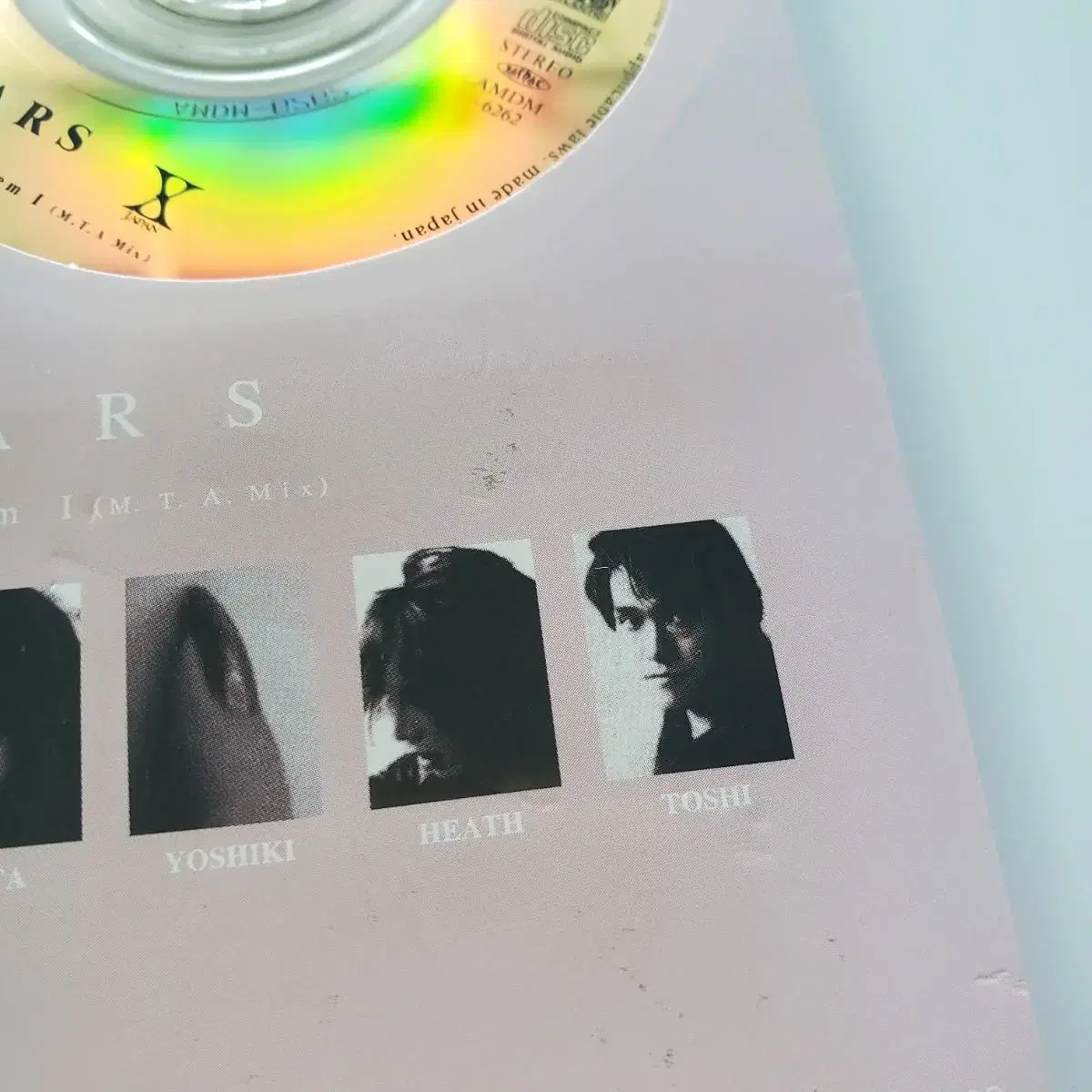 X-japan - SCARS 8cm싱글cd