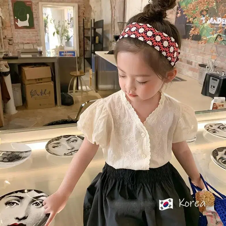 Girls' Tori Embroidered Blouse