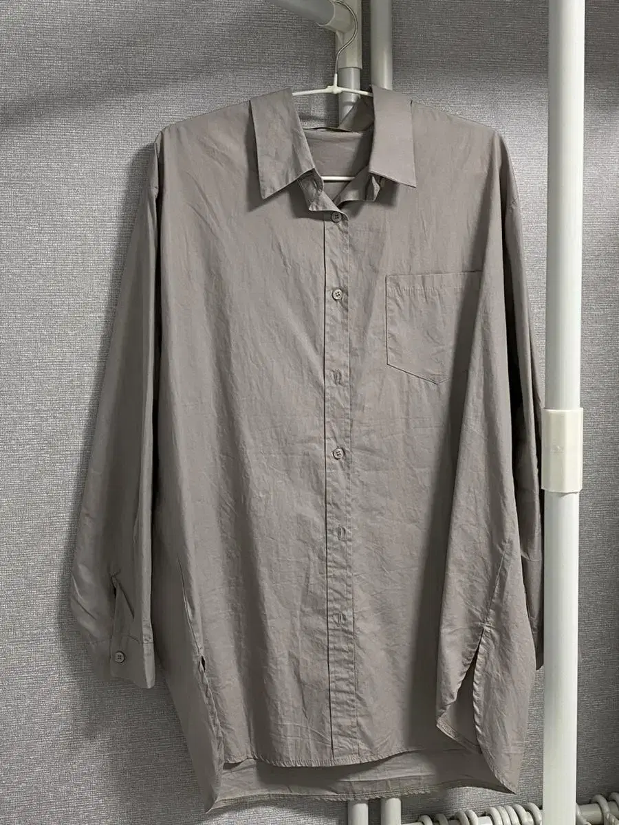 Overfit shirt Long-sleeved shirt