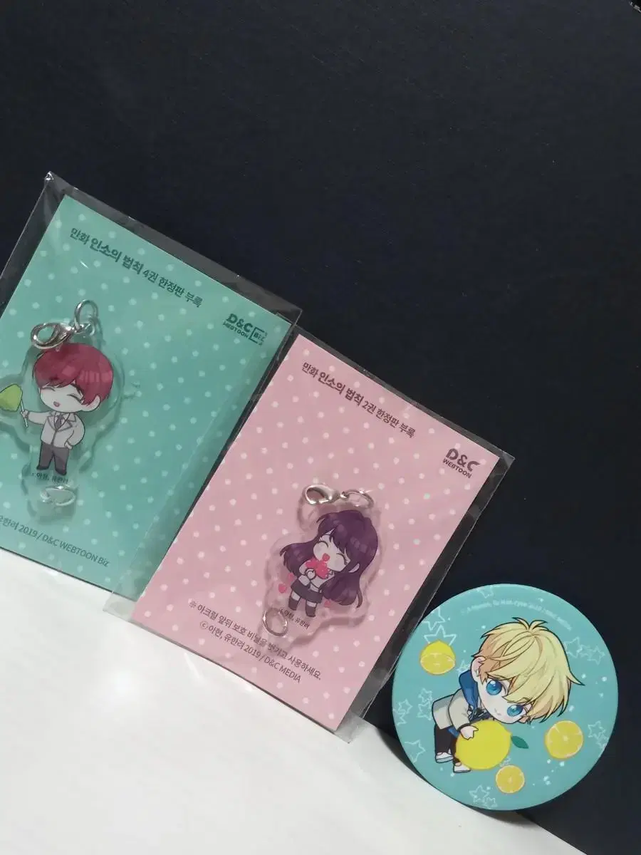 Inso's Law limited edition Goods Maiden, Silver Keyring (unsealed) + Luda Badge