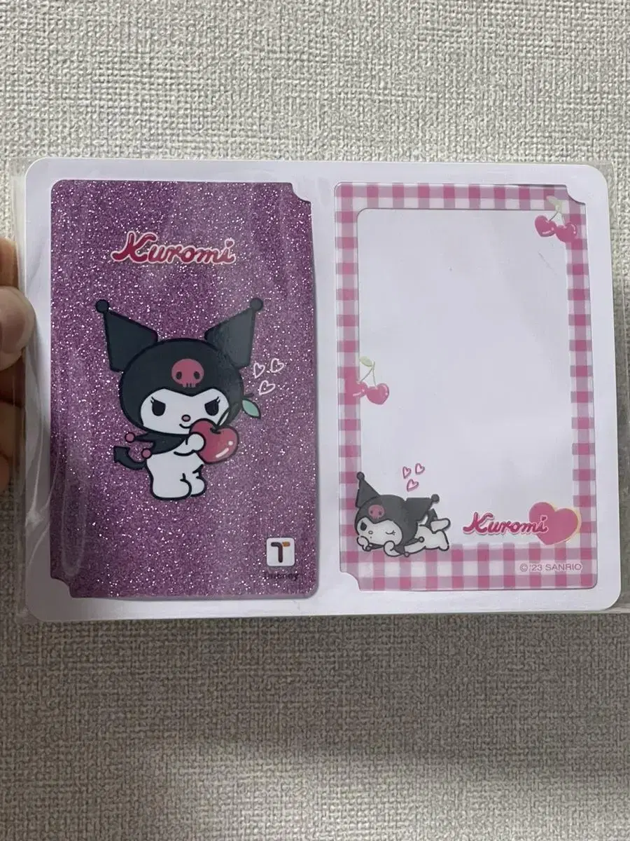 Sanrio Kuromi Photoframe Photo Card