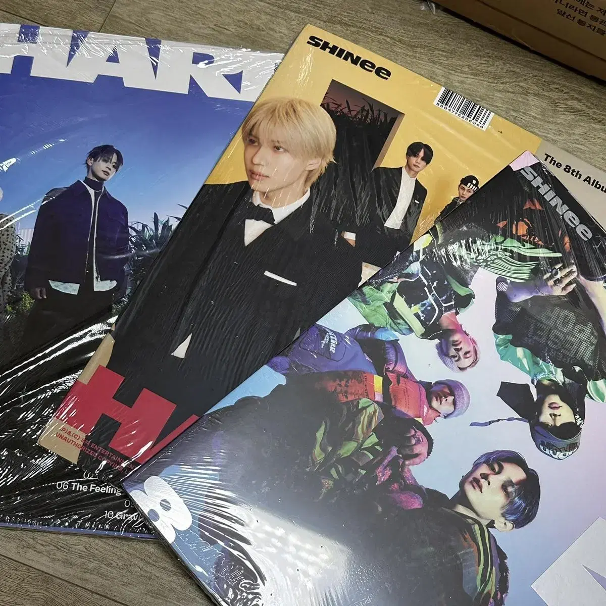 3 unsealed SHINee albums bulk sell (selling cheap)