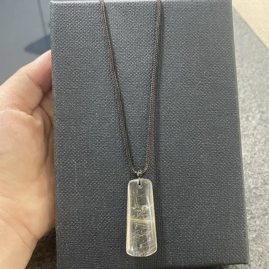 천연 골드 침수정 루틸레이티드쿼츠(Rutilated Quartz)