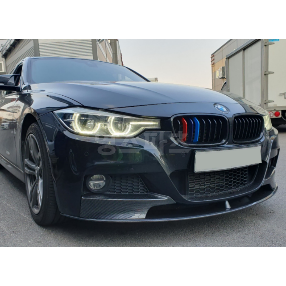 [특가핫딜] BMW F30 F31 3시리즈 카본 블랙 M퍼포먼스 프론트립