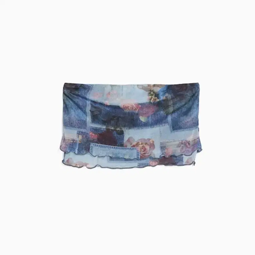 [Bershka] Printed crop top