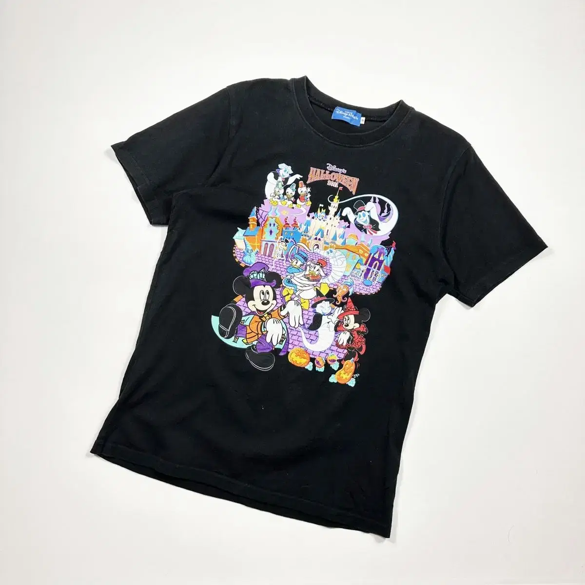 Tokyo Disneyland Mickey Printed Vahn Short Sleeve Tee (S)