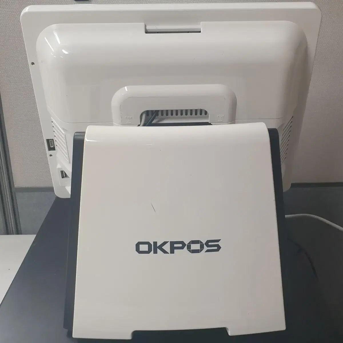 OKPOS i-1500중고포스기 배달용 오더POS 터치모니터 포스프린터