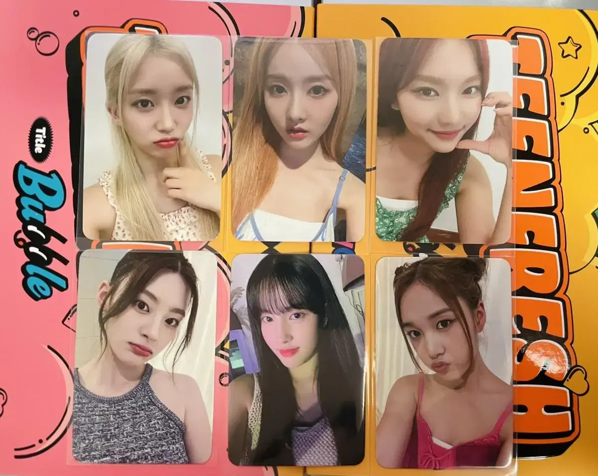 Stayc Bubble Teen Fresh kpopmerch unreleased photocard WTS