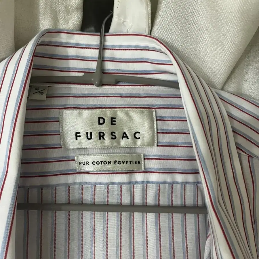 (M)프랑스 클래식 브랜드 de fursac paris 셔츠