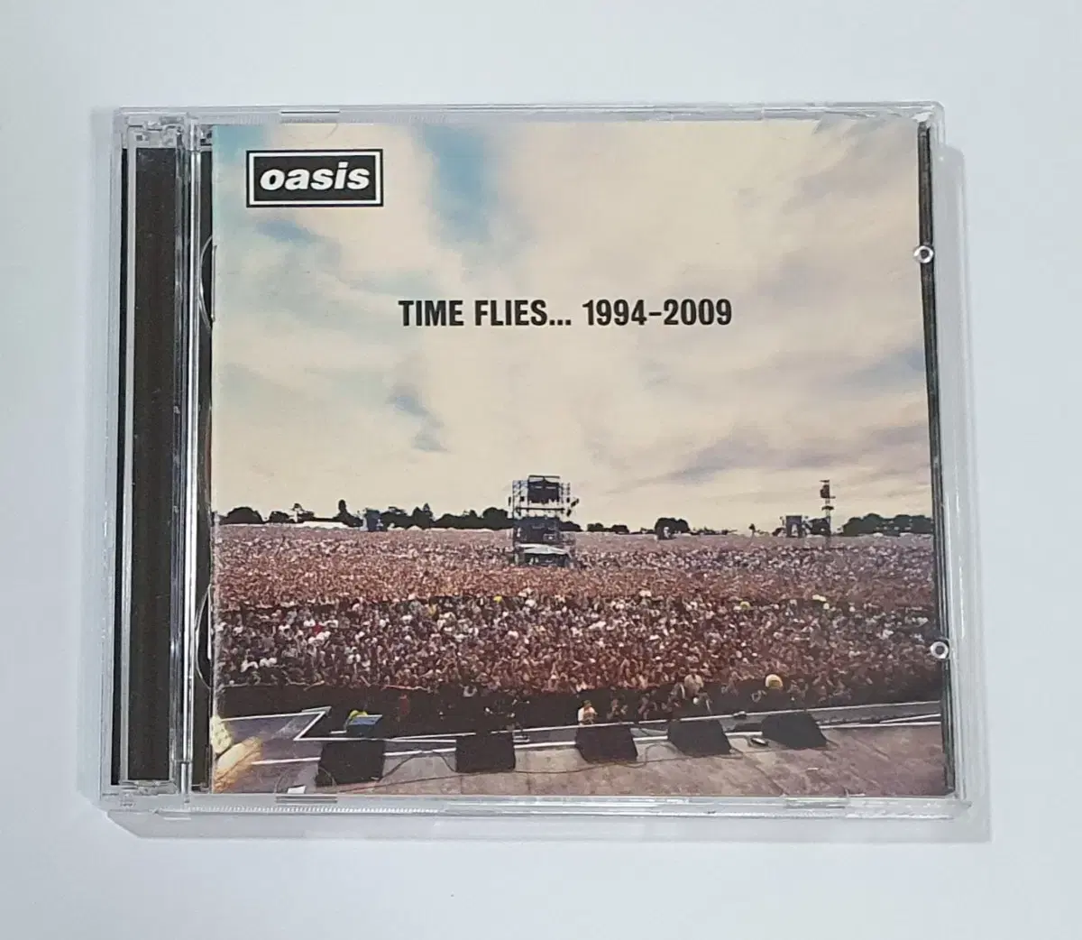 오아시스 Time Flies 라이브 앨범 시디 CD