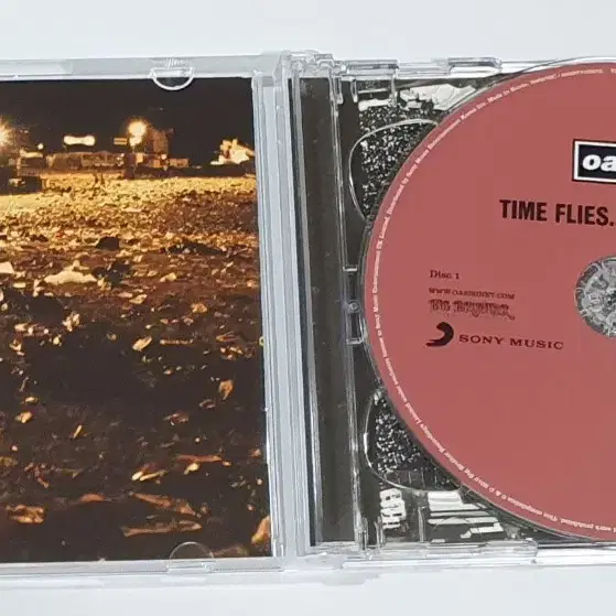 오아시스 Time Flies 라이브 앨범 시디 CD