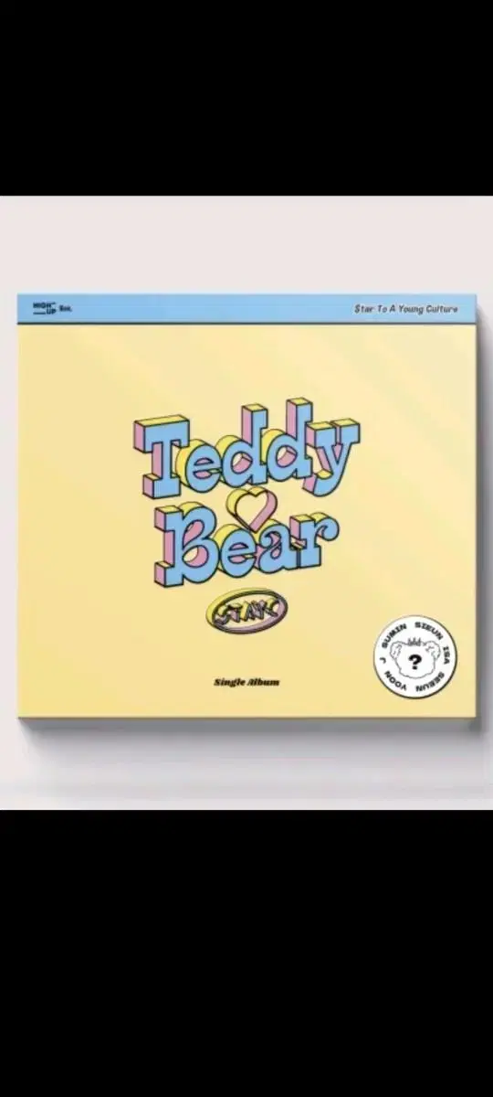 Stayc Teddy Bear album digipack unsealed