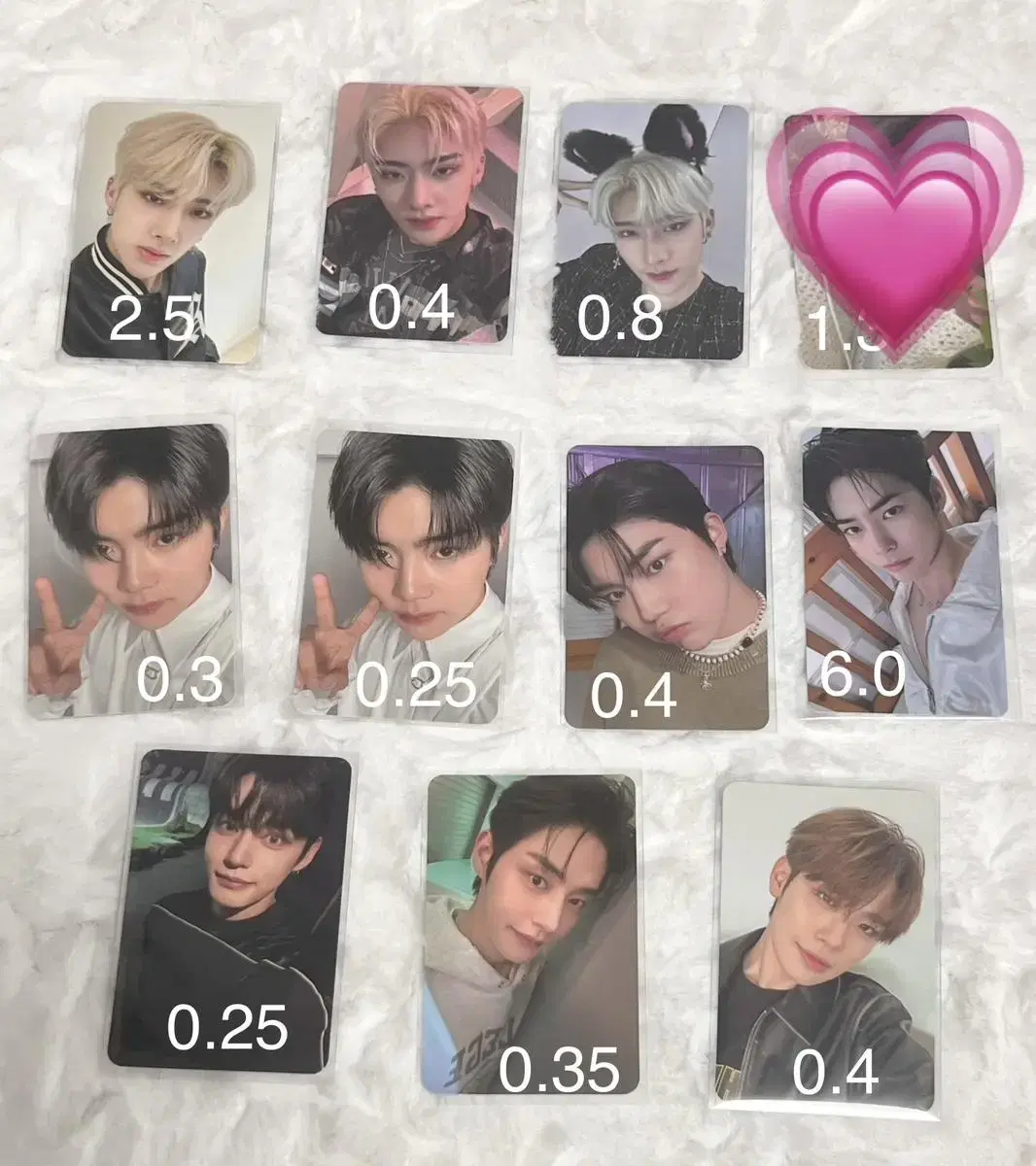 Zerobaseone zb1 photocard wts Alpo Clean Cat Catcorn