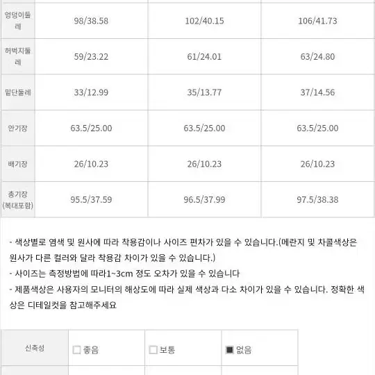 (새상품)임산부 배기핏 청바지