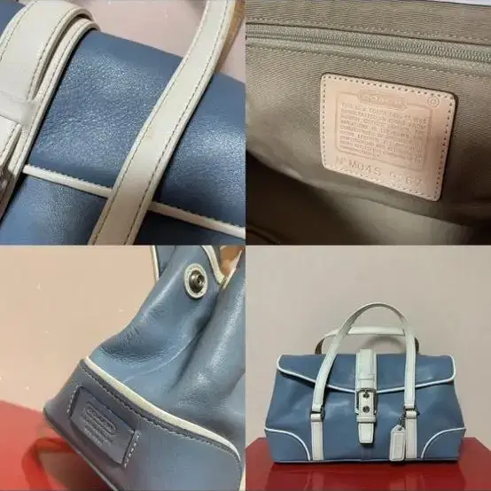 Vintage COACH Pale-blue Bag 코치 빈티지백