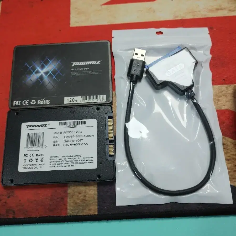 ssd usb3.0 sata 연결 케이블