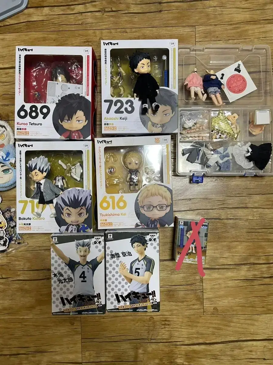 Haikyuu goods (figures, manju, dolls, merchandise, doujinshi, etc.)