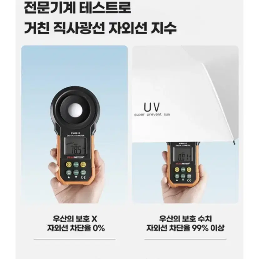 새 제품 3단 자동 UV 자외선 차단 암막 양산