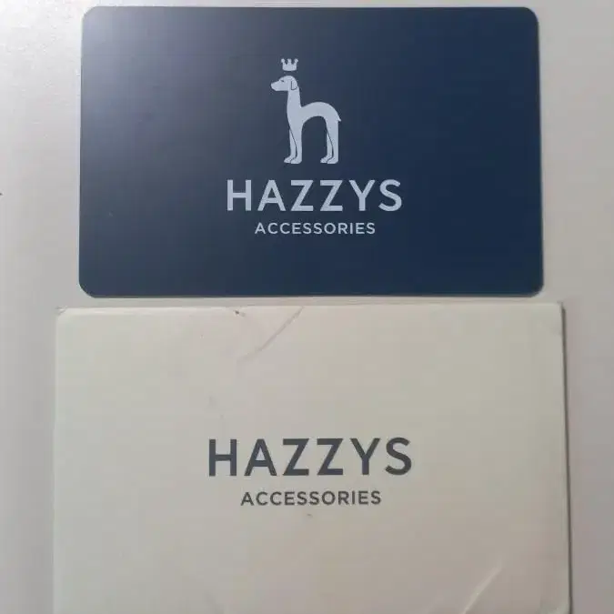 해지스 (HAZZYS) 보증서 카드