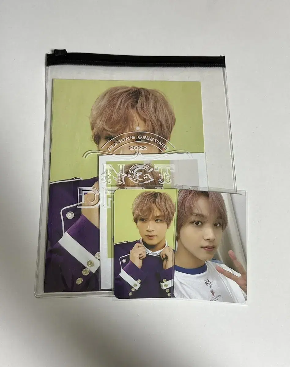 nct dreamnct127haechan2022season's greetingssigphoto packmarkrenjunjeno jaemin jisungjisung