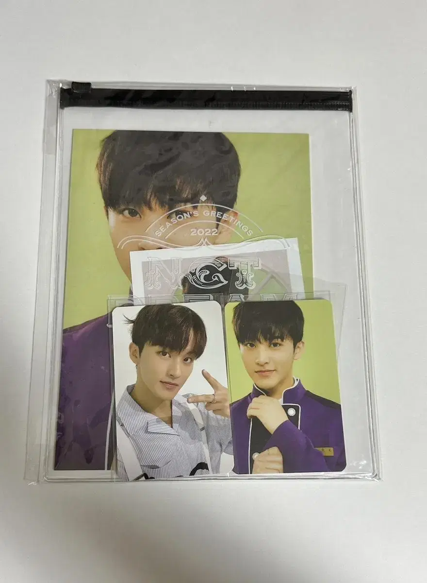 nctnct127dreammarks2022season's greetingssigphoto packrenjunjeno jaeminjisungchanchenlejisung