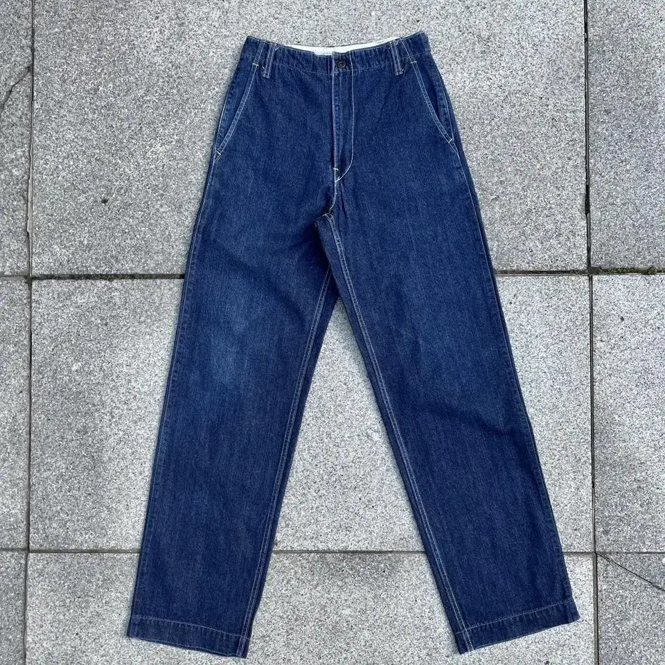 vintage adjust denim trouser