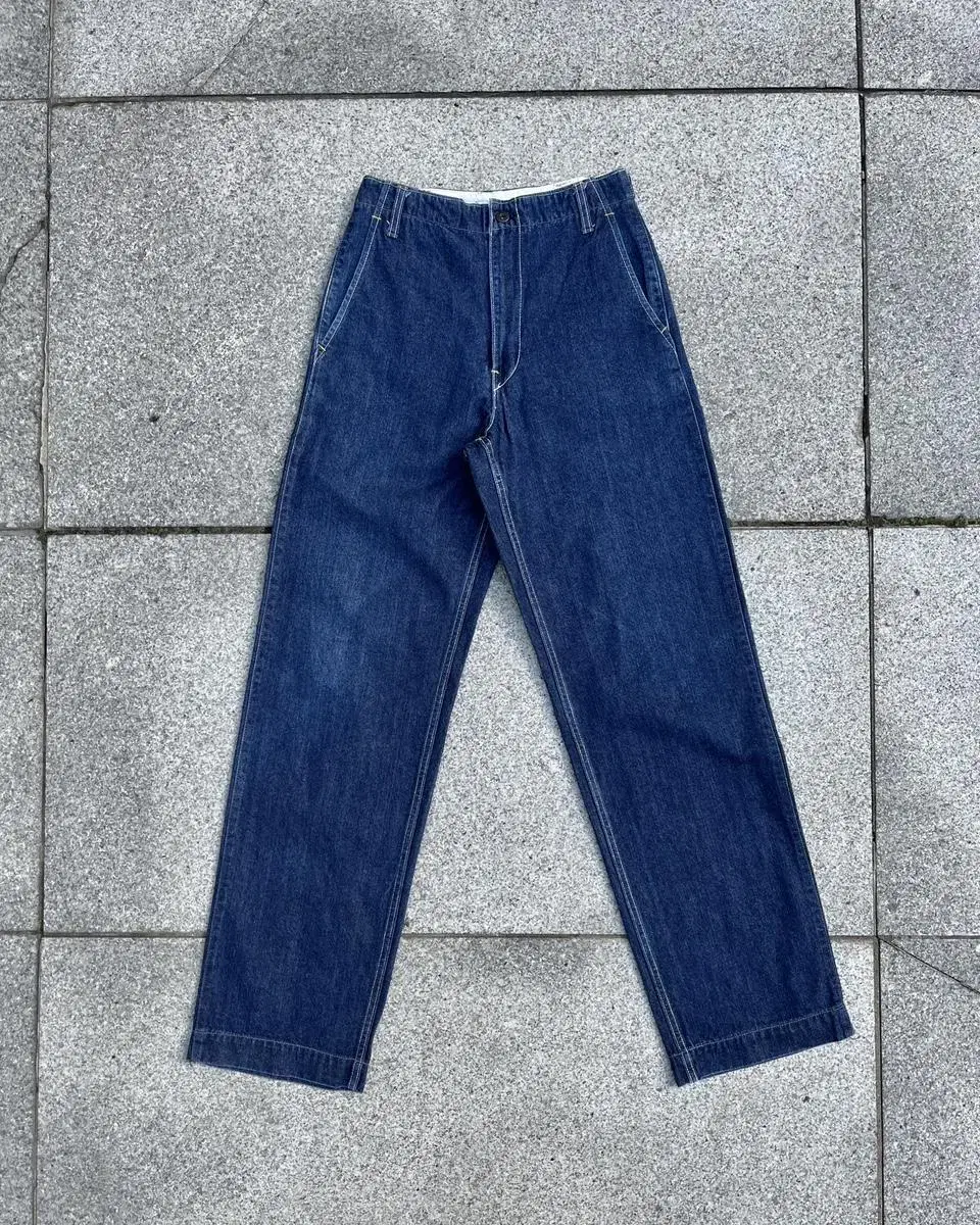 vintage adjust denim trouser