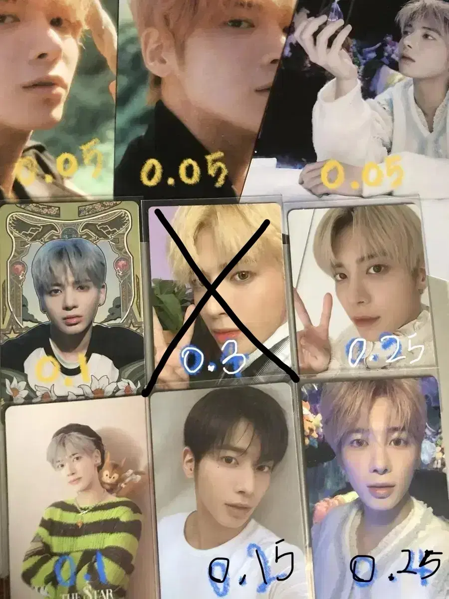 txt taehyun photocard Bloo Hour R Paoi Fight Jewel Tier Nightmare Postcard