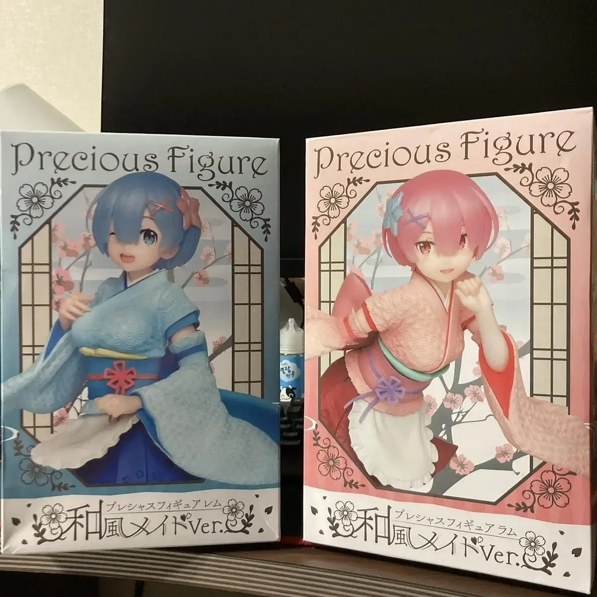 Taito Rezero Lemu and Ram Figures