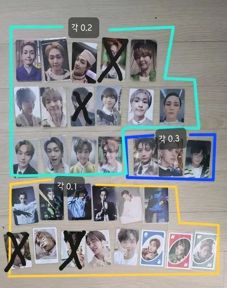 Shinee photocard WTS