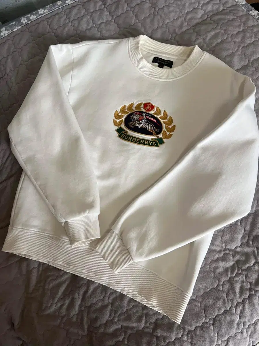 [M] Burberry 18SS Archive Embroidered Logo T-shirt