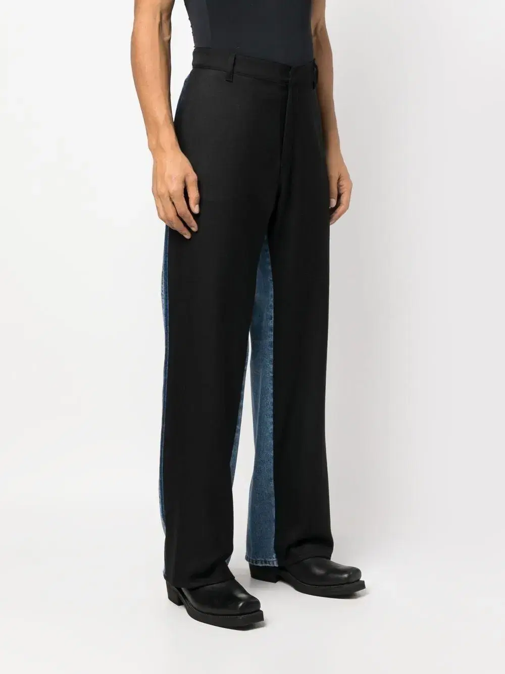 [48] Diesel two-tone wide-leg pants [new].