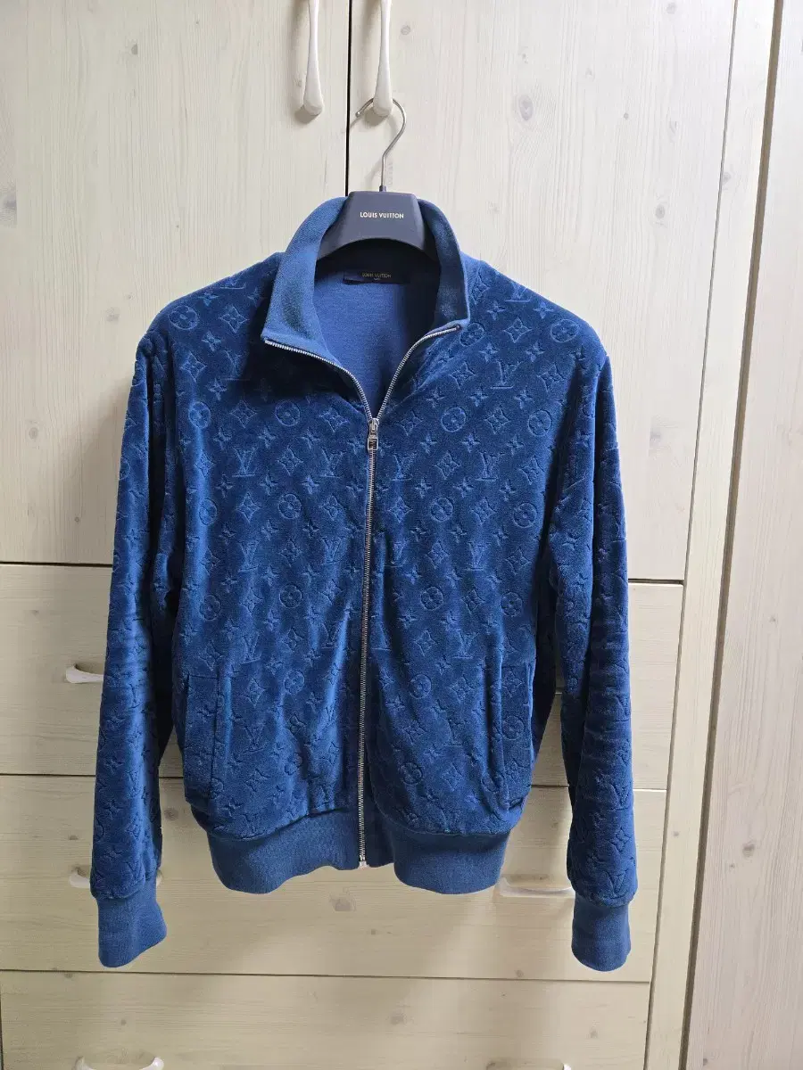 Louis Vuitton Velour Zip-up L