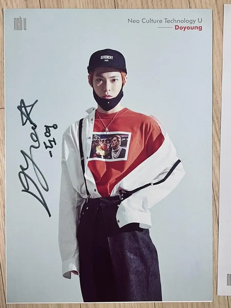 Nct doyoung Chilgam sign broadcast Poster (limited to 50 on the first day of debut)