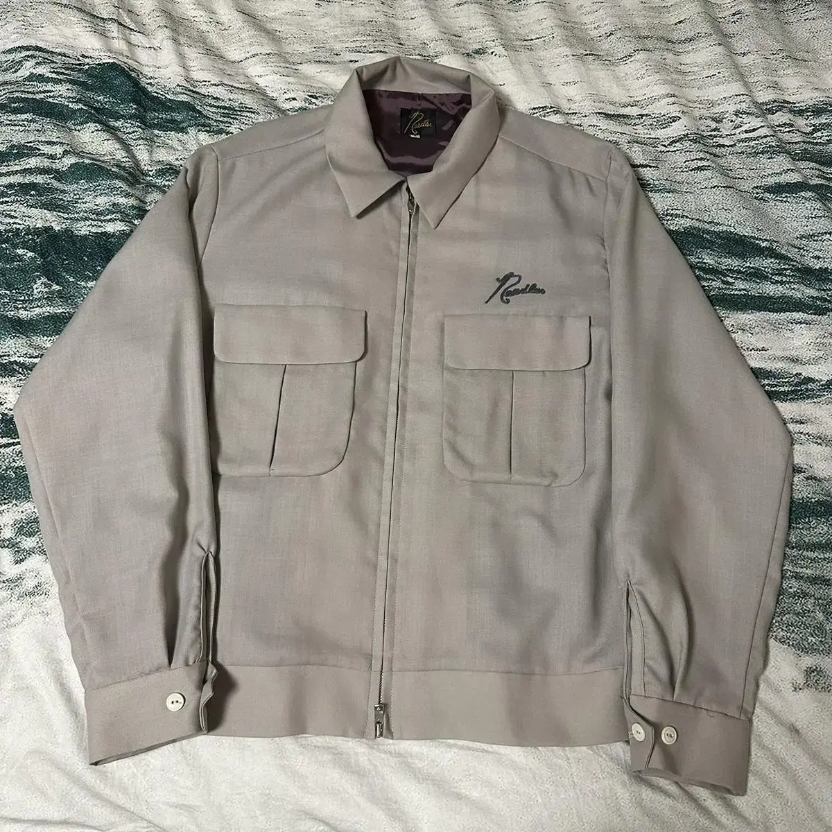 [S]Needles Two-Way Zip-Up Jacket