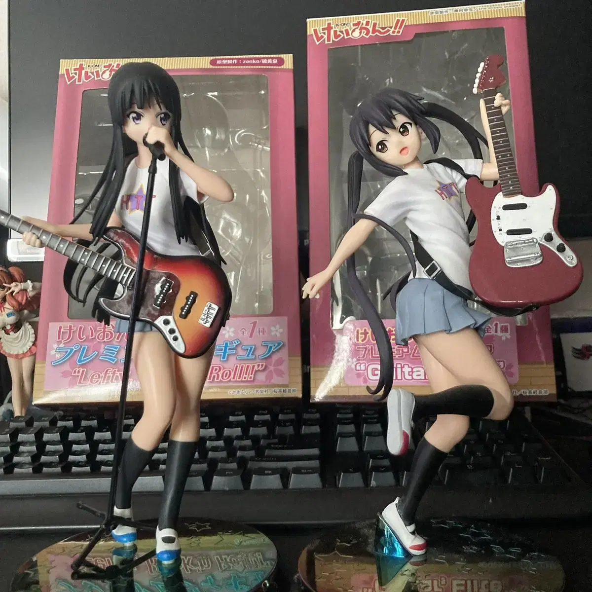 K-ON Mio and Azusa Figures