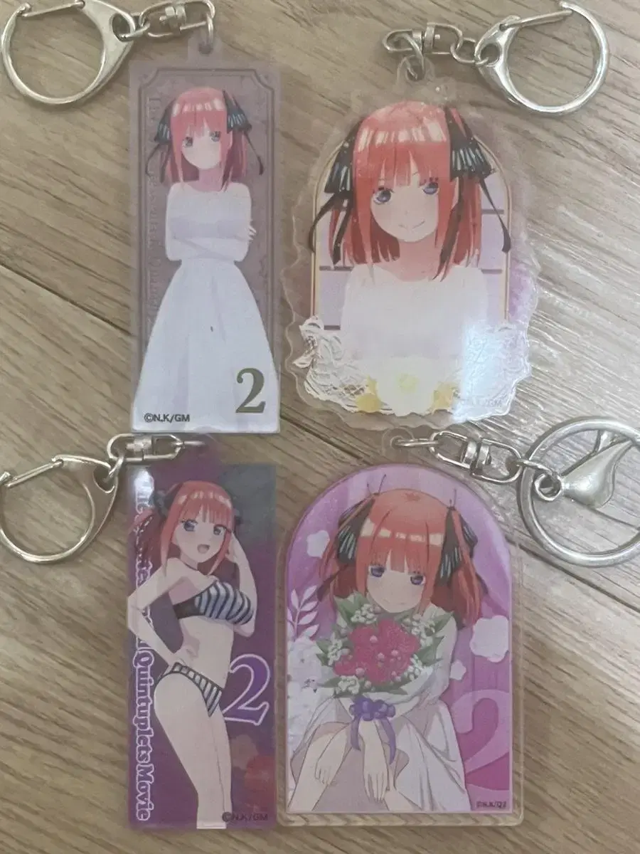 Bride of Fifths Nakano Nino acrylic keyring