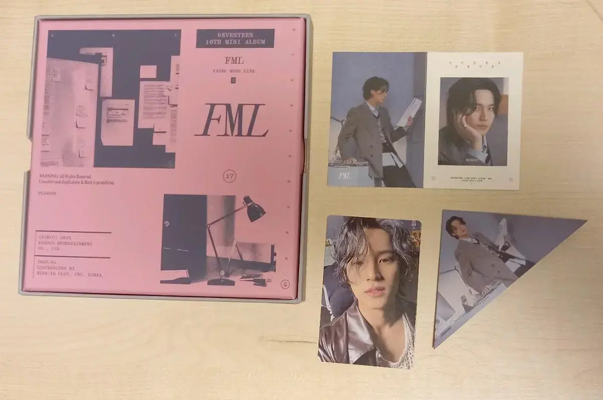 Seventeen mingyu First Edition Album