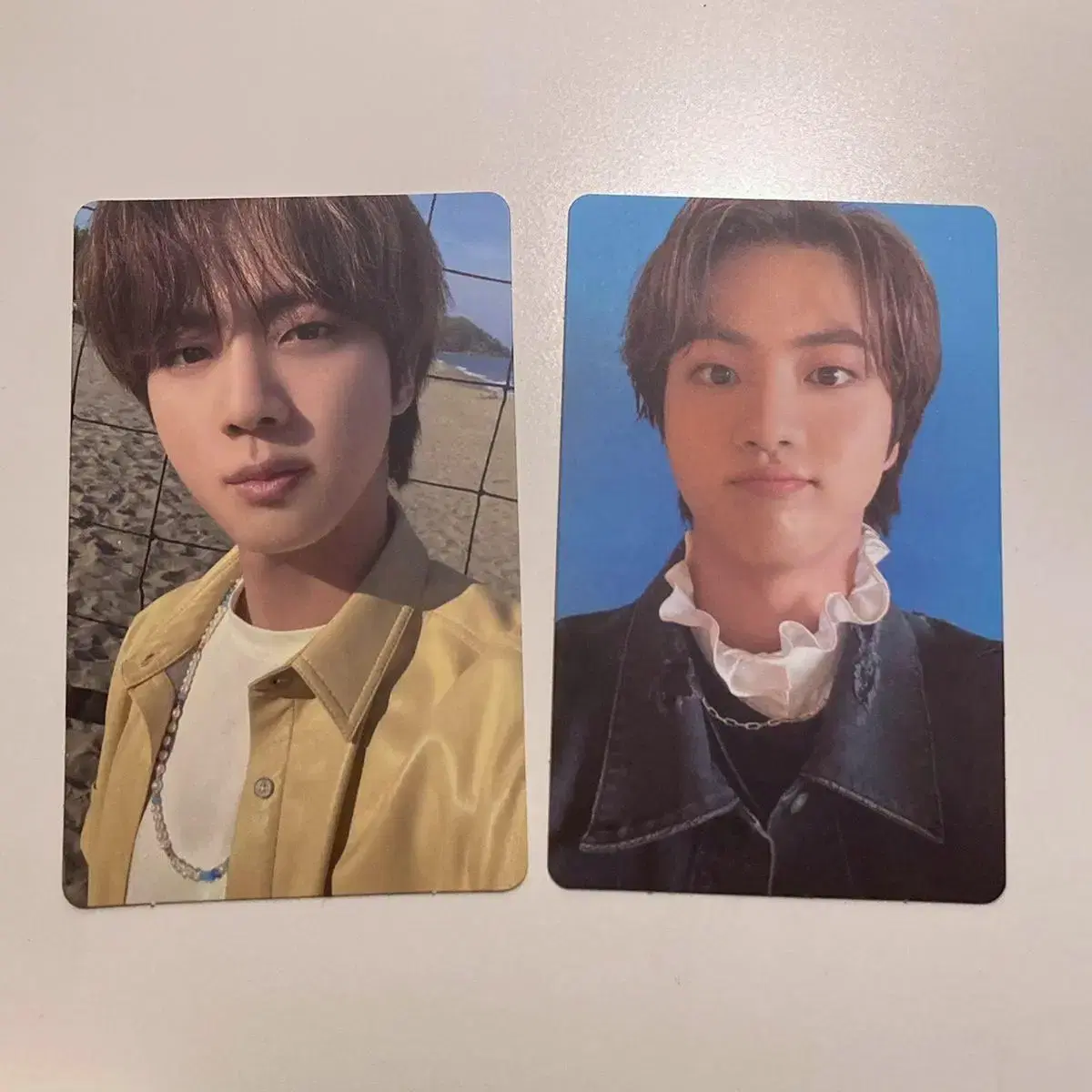 (Includes bulk shipping) bts bangtan Seokjin Butter Peach Cream Photocard