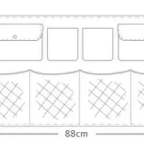 보관만한 거의새것) 차량용 트렁크 수납 정리 포켓
