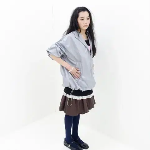 (구해요) 샵페어리 cotton gathered skirt 브라운