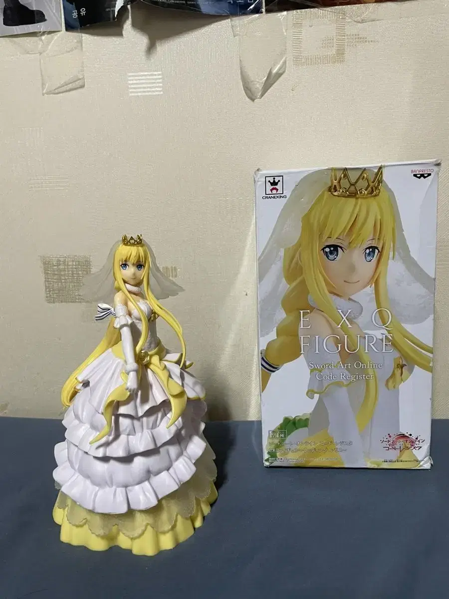 EXQ Sword Art Online Wedding alice Figure Interior Decoration Model